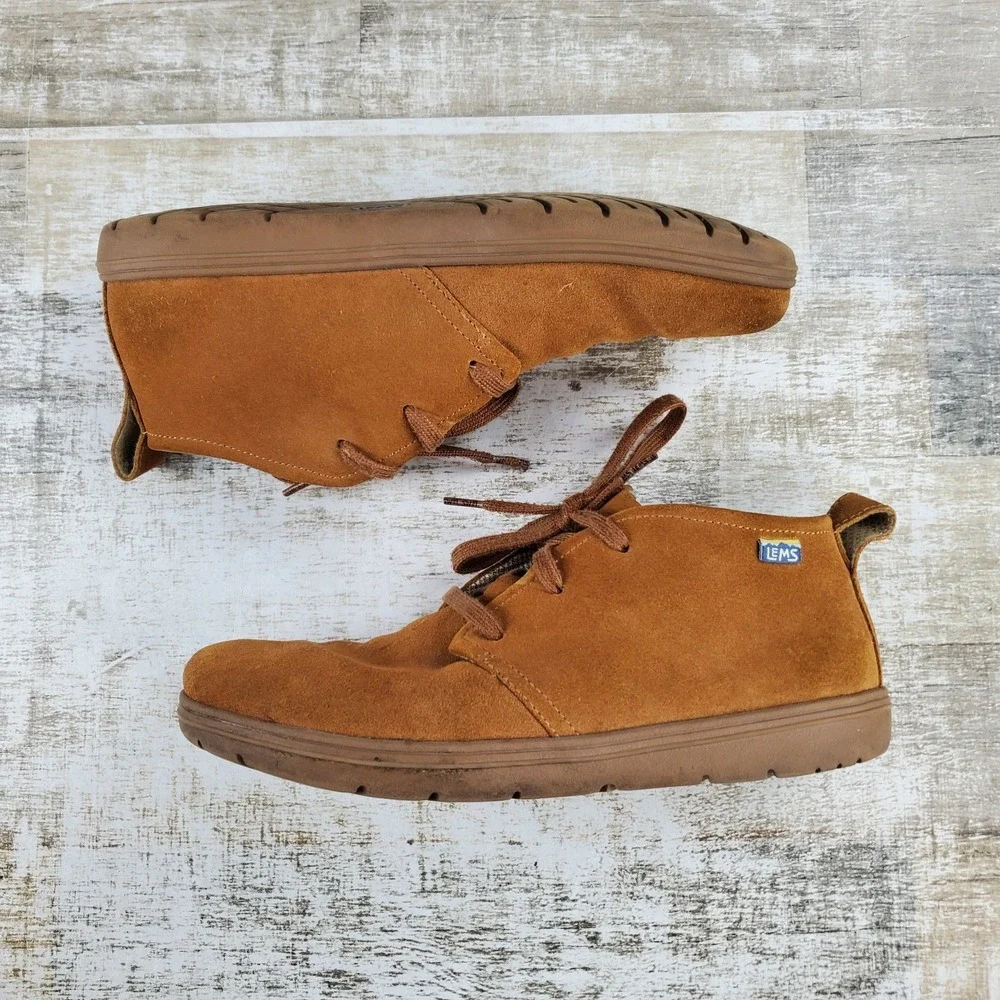 Lems Chukka Mens Shoes Mens 11 Lion's Mane Suede Sneakers Hiking Boot